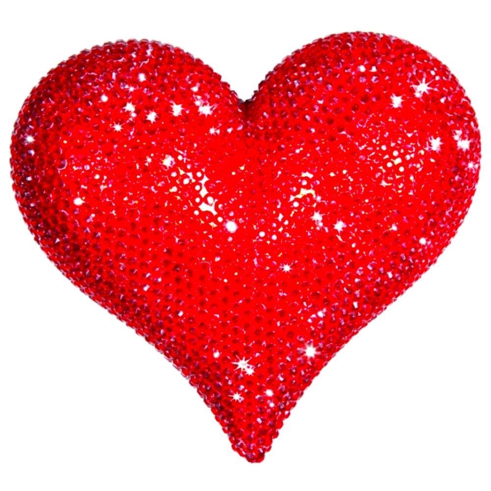 Interior Illusions Plus Red Rhinestone Love Heart